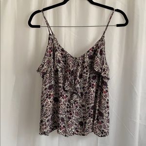 AEO floral print Tank Top